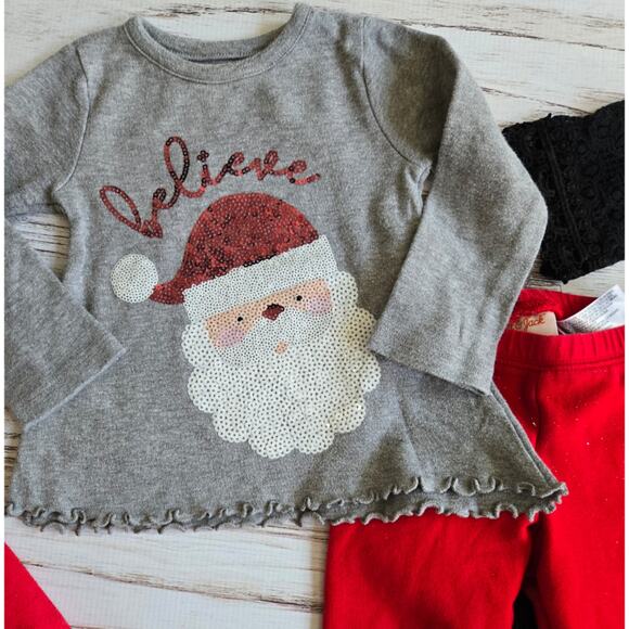 Toddler Girl Holiday Bundle sz 18M - Picture 5 of 6